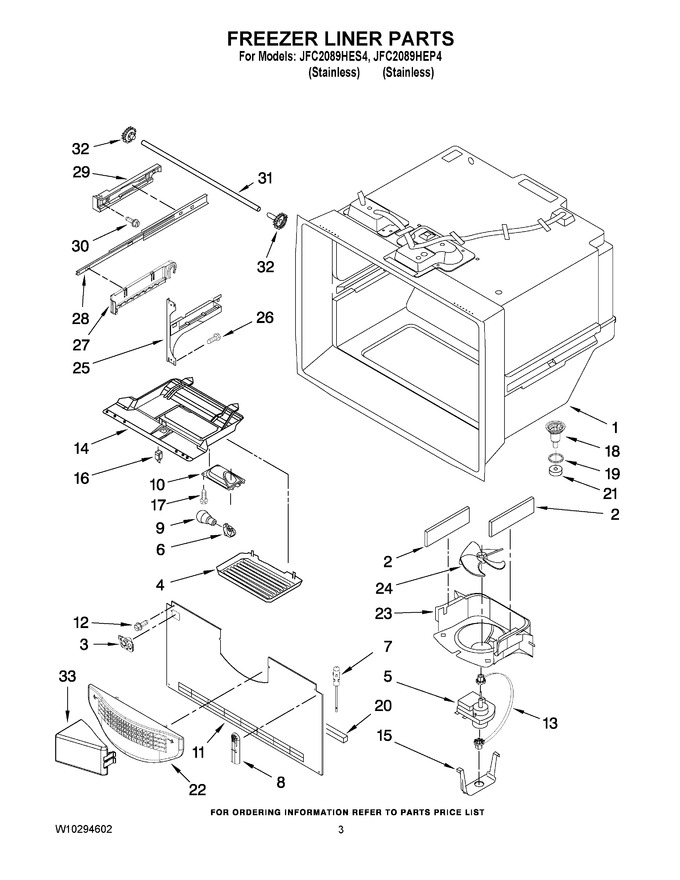Diagram for JFC2089HES4