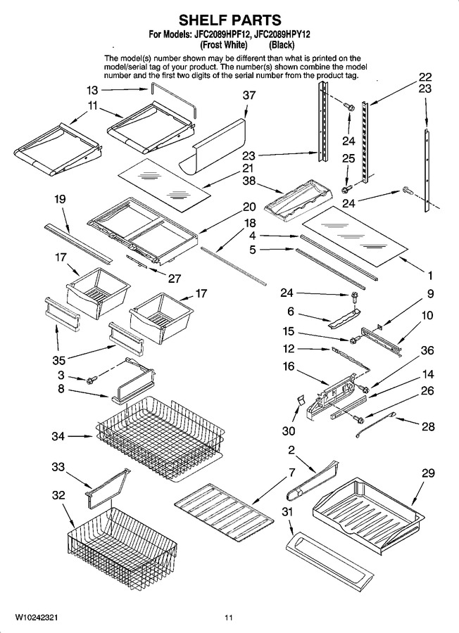 Diagram for JFC2089HPF12