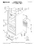 Diagram for 01 - Cabinet Parts