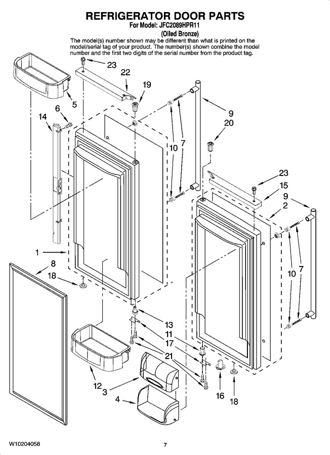 Diagram for JFC2089HPR11