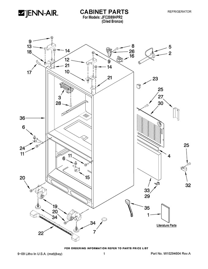 Diagram for JFC2089HPR2