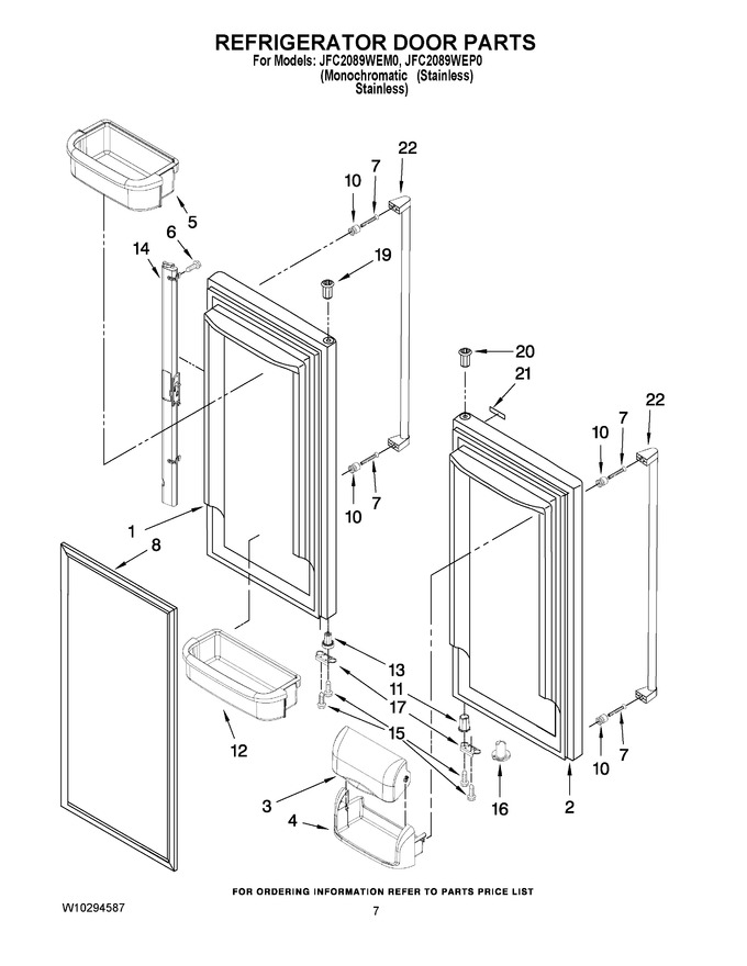 Diagram for JFC2089WEP0