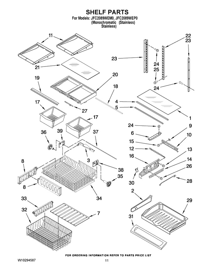 Diagram for JFC2089WEM0