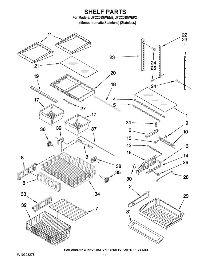 Diagram for JFC2089WEP2