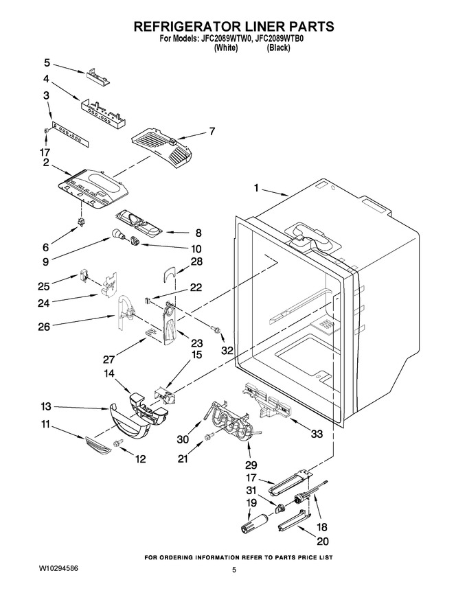 Diagram for JFC2089WTB0