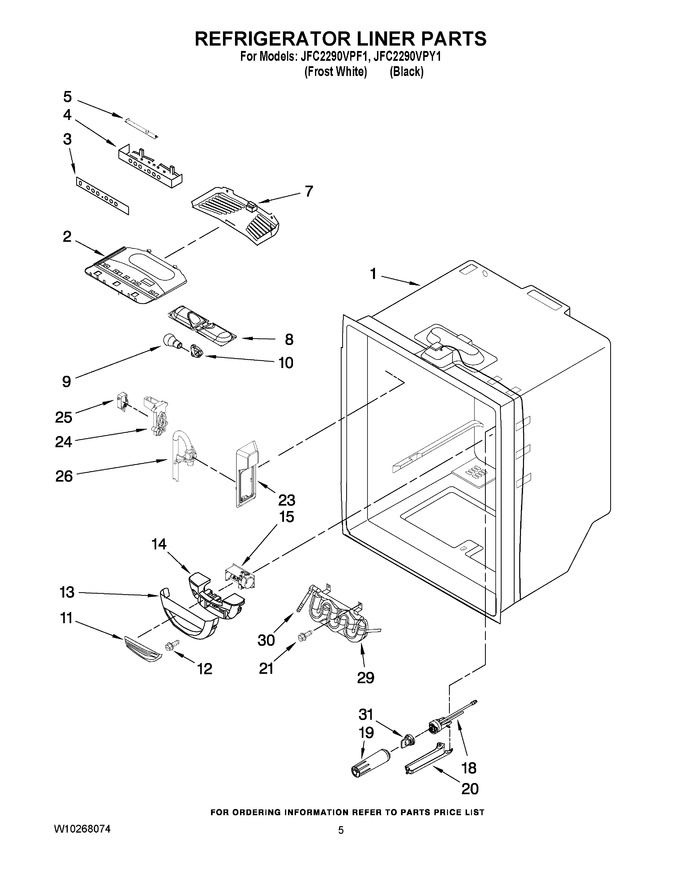 Diagram for JFC2290VPY1