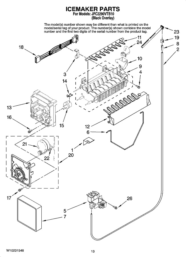 Diagram for JFC2290VTB10