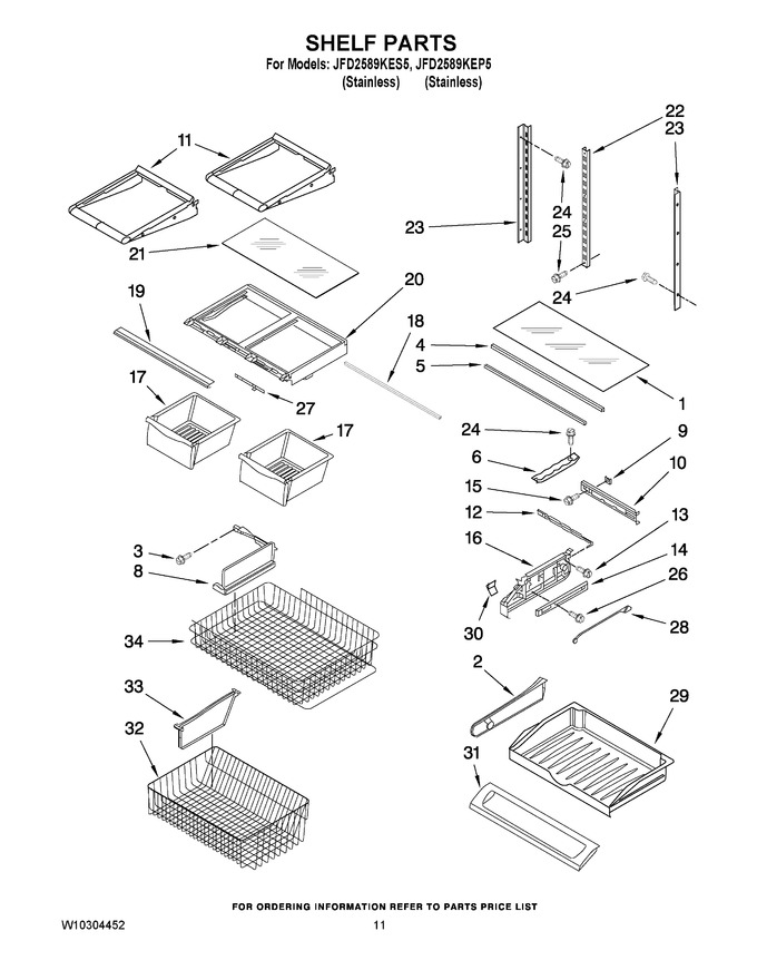 Diagram for JFD2589KES5