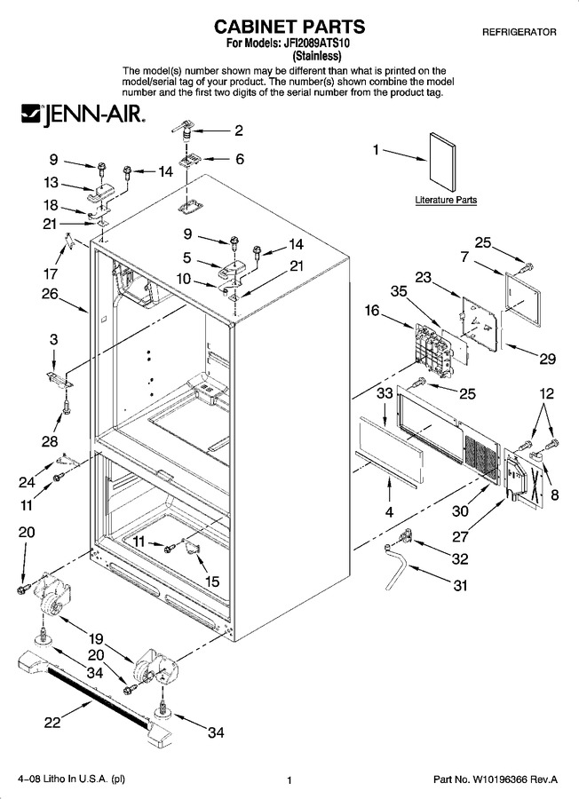 Diagram for JFI2089ATS10