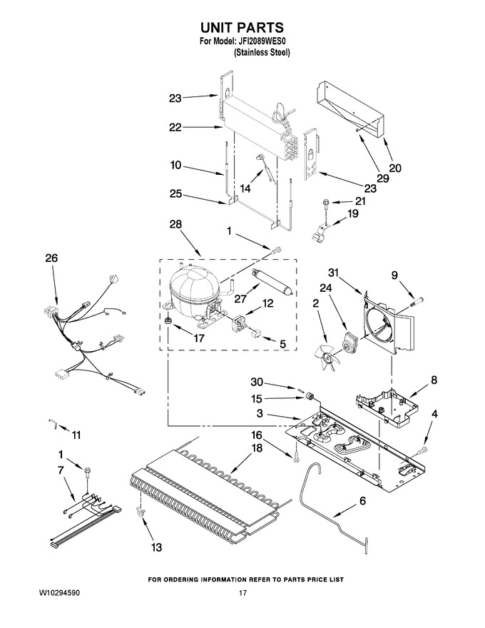 Diagram for JFI2089WES0