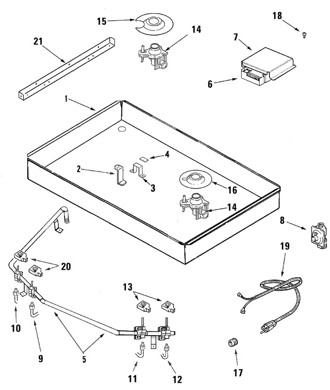 Diagram for JGC9430BDS