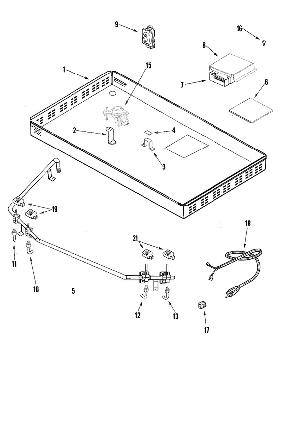Diagram for JGC9536ADF