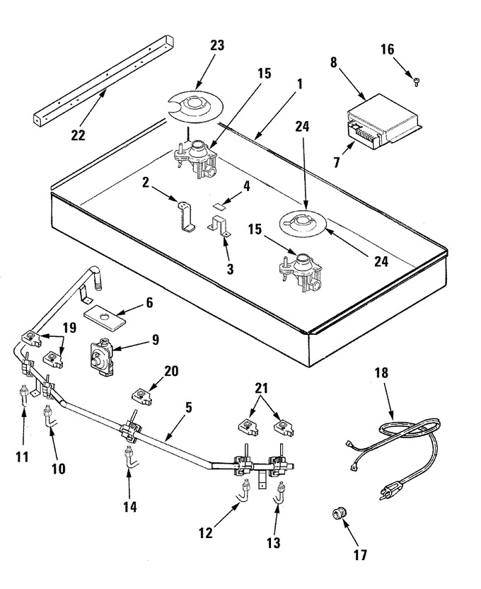 Diagram for JGC9536BDB