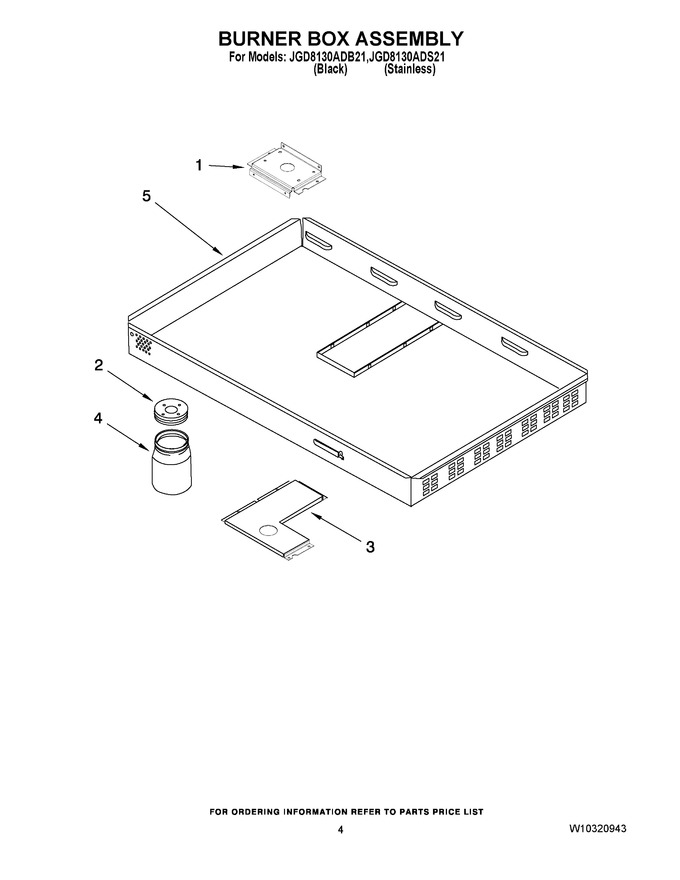 Diagram for JGD8130ADS21