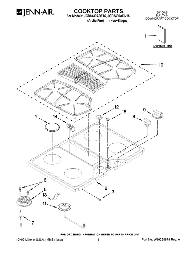 Diagram for JGD8430ADF15