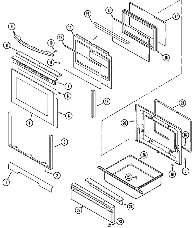 Diagram for JGR8850BDB