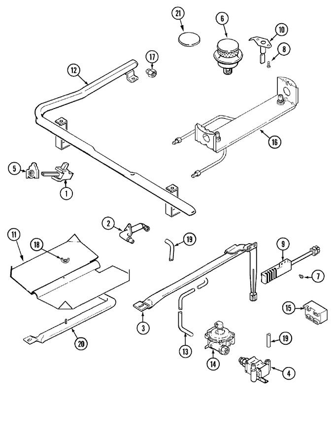 Diagram for MGR5750BDW