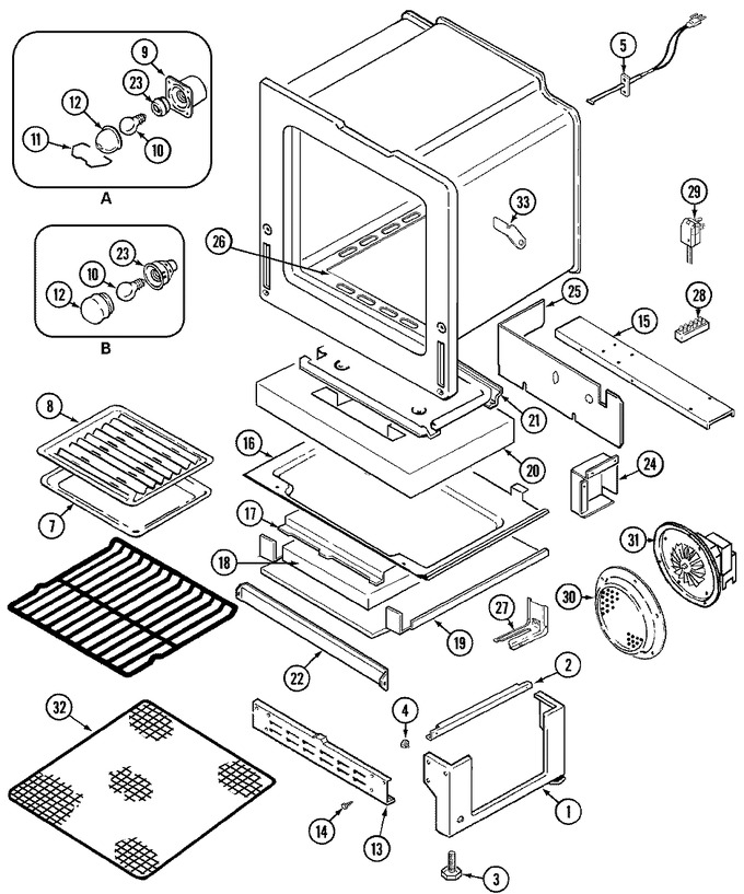 Diagram for JGR8850ADW