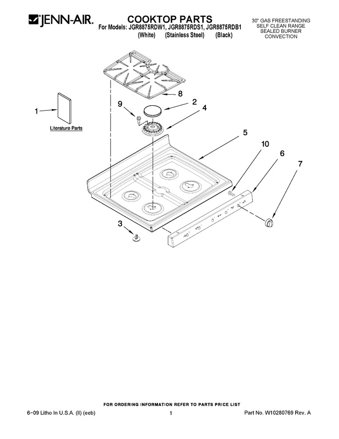 Diagram for JGR8875RDB1