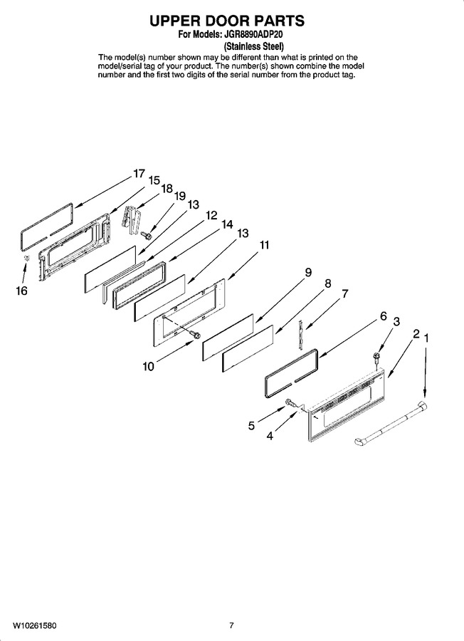 Diagram for JGR8890ADP20