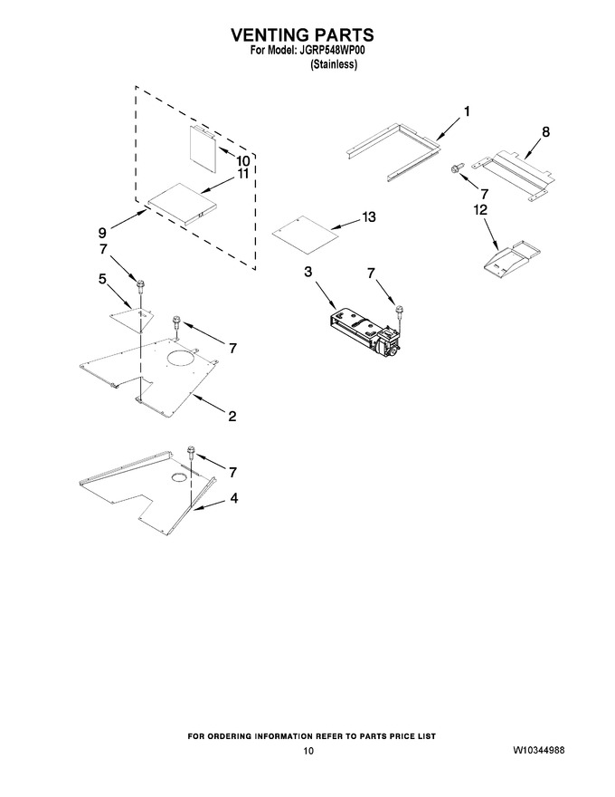 Diagram for JGRP548WP00
