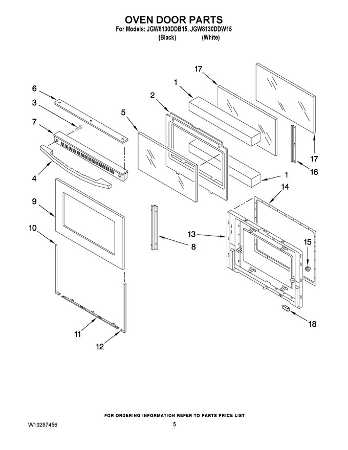 Diagram for JGW8130DDB15