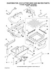 Diagram for 02 - Evaporator, Ice Cutter Grid And Water Parts