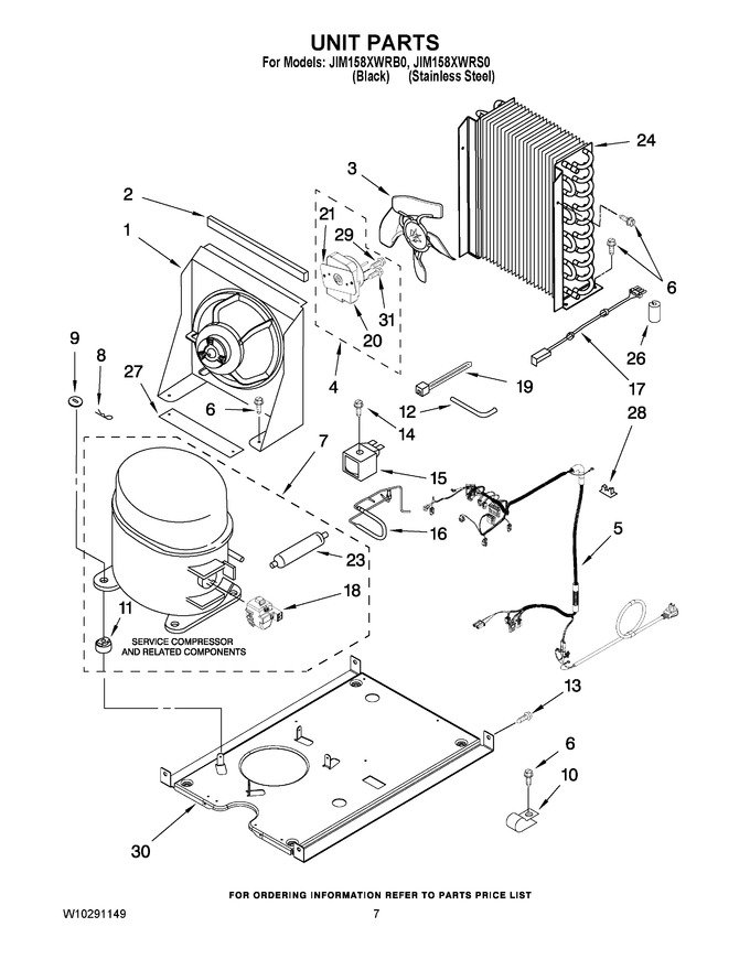 Diagram for JIM158XWRS0