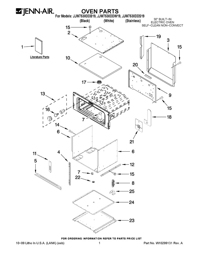 Diagram for JJW7530DDW19