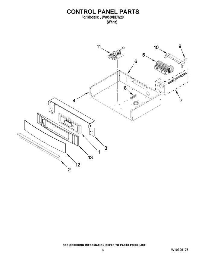 Diagram for JJW8530DDW29