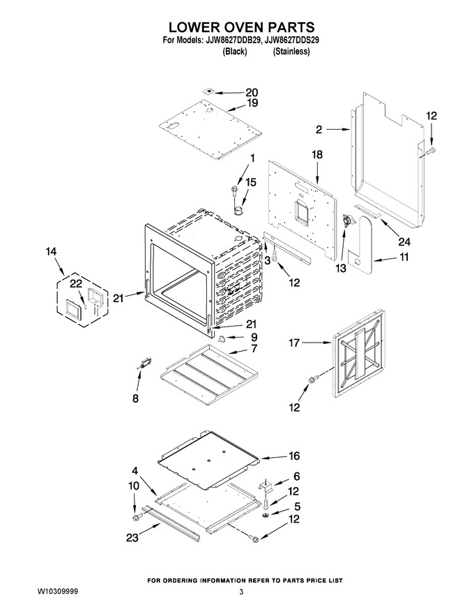 Diagram for JJW8627DDS29