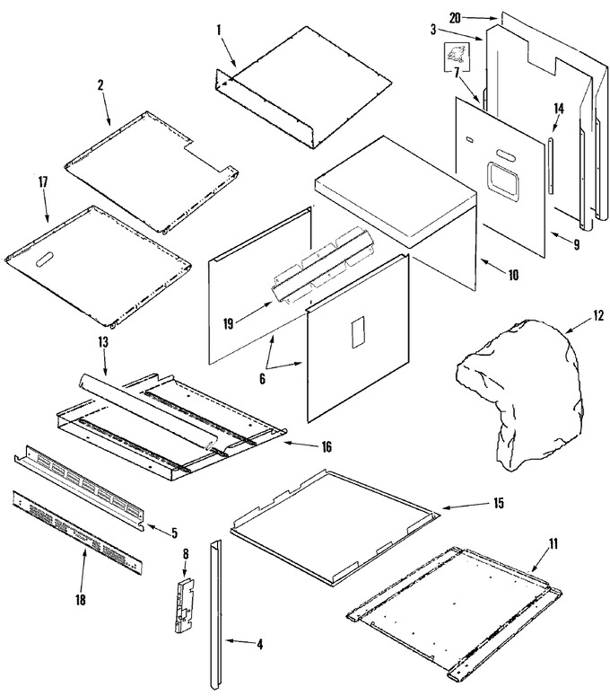 Diagram for JJW8630DDW