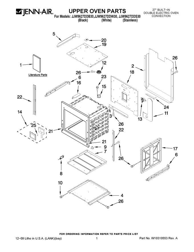 Diagram for JJW9627DDS30