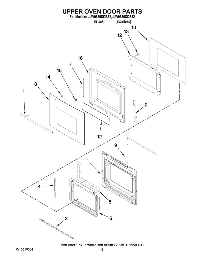 Diagram for JJW9630DDS32