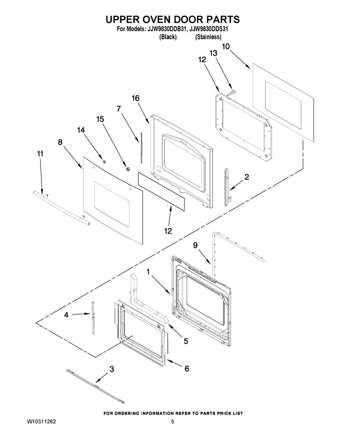 Diagram for JJW9830DDS31