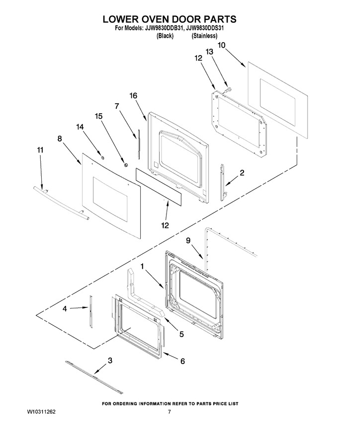 Diagram for JJW9830DDS31