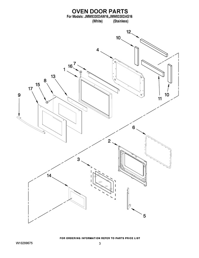 Diagram for JMW8330DAW16