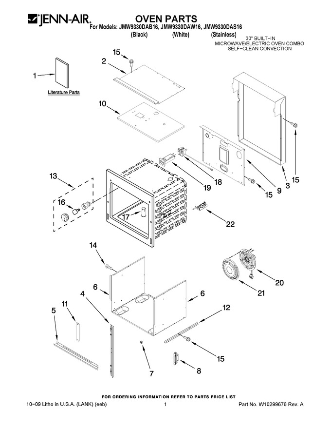 Diagram for JMW9330DAS16