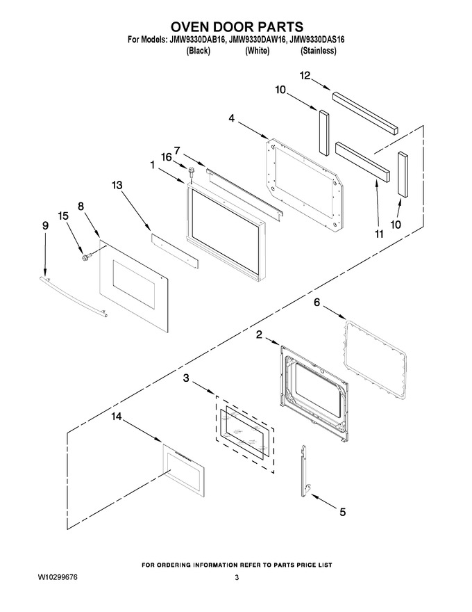 Diagram for JMW9330DAW16