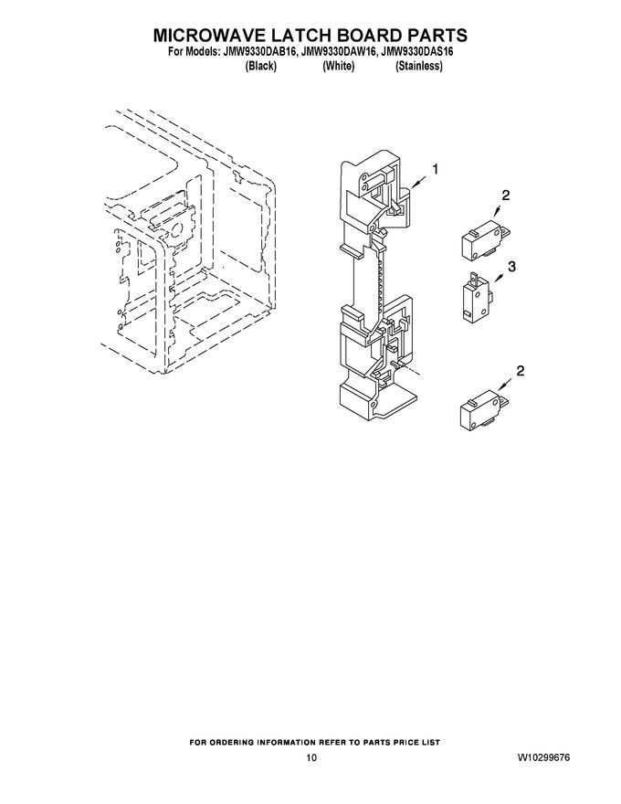 Diagram for JMW9330DAB16