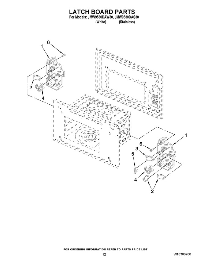 Diagram for JMW9530DAW30