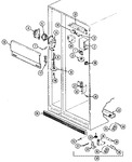 Diagram for 02 - Fresh Food Compartment