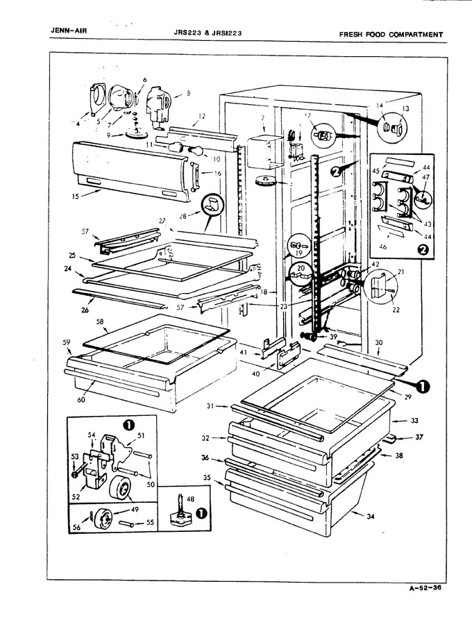 Diagram for JRSI223L (BOM: 8N02A)