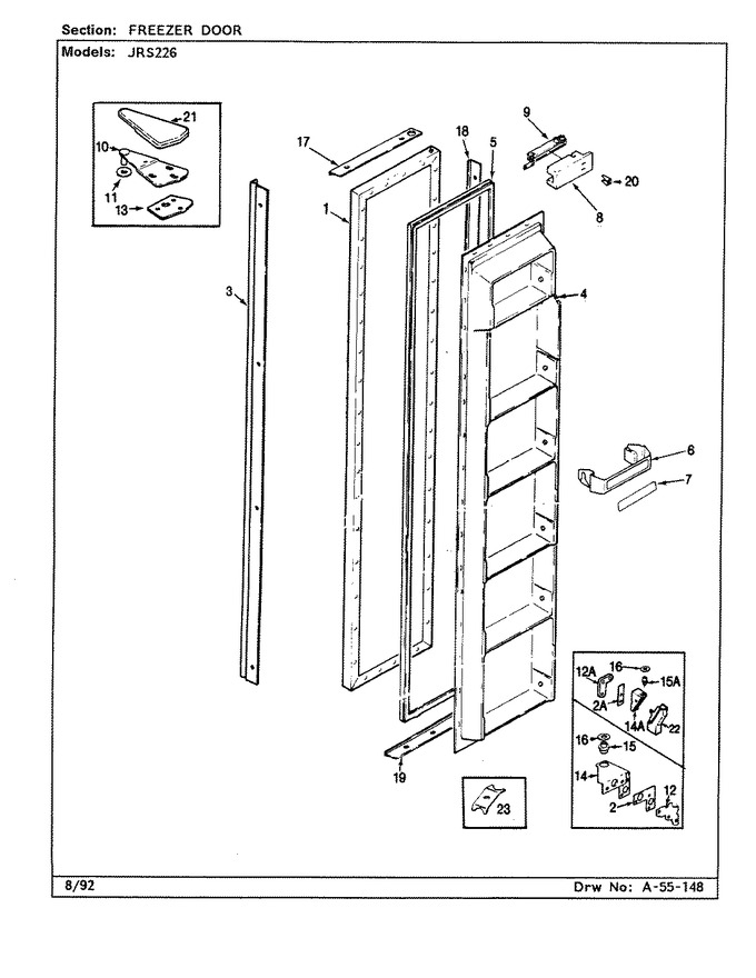 Diagram for JRS226 (BOM: AQ21A)