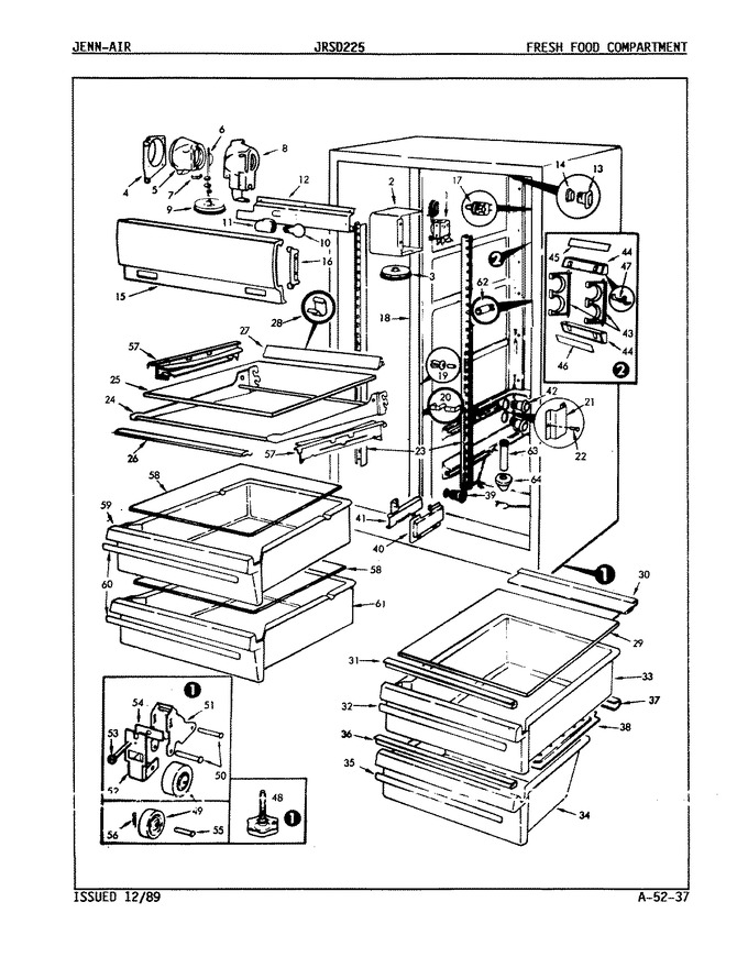 Diagram for JRSD225L (BOM: 9Q20A)