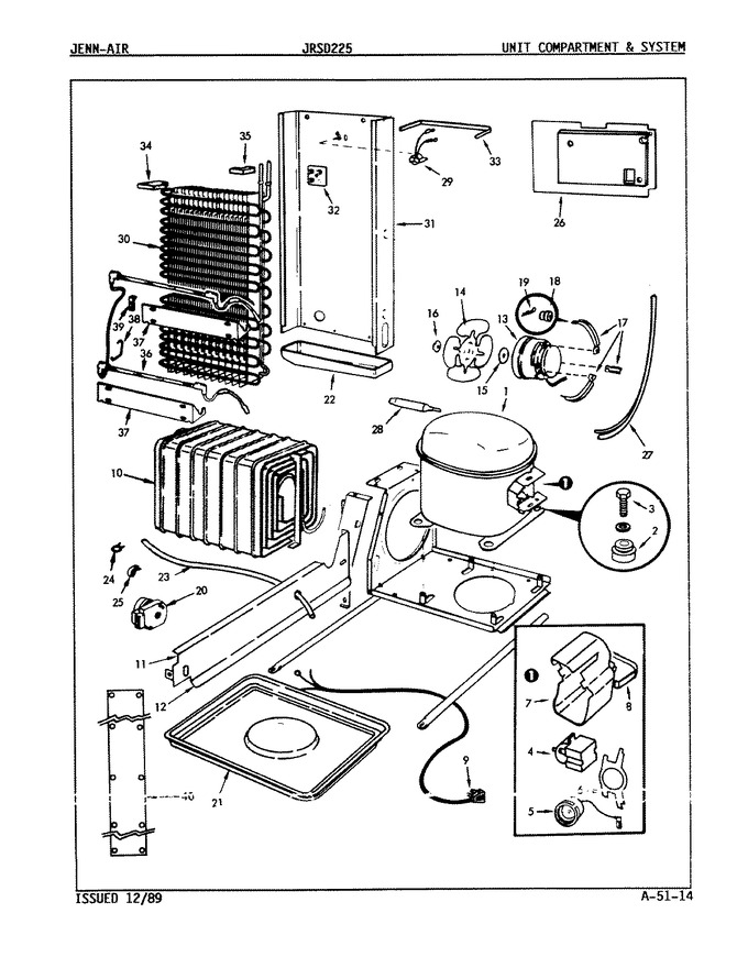 Diagram for JRSD225 (BOM: 9Q20A)