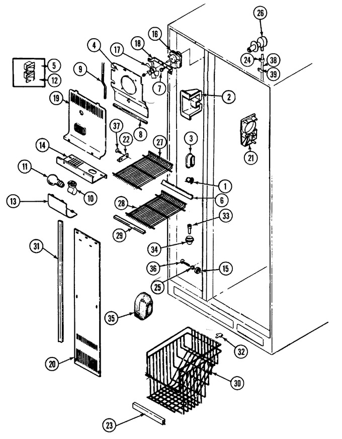 Diagram for JRSDE247B (BOM: DQ84A)