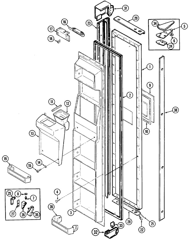 Diagram for JRSDE247B (BOM: DQ84A)