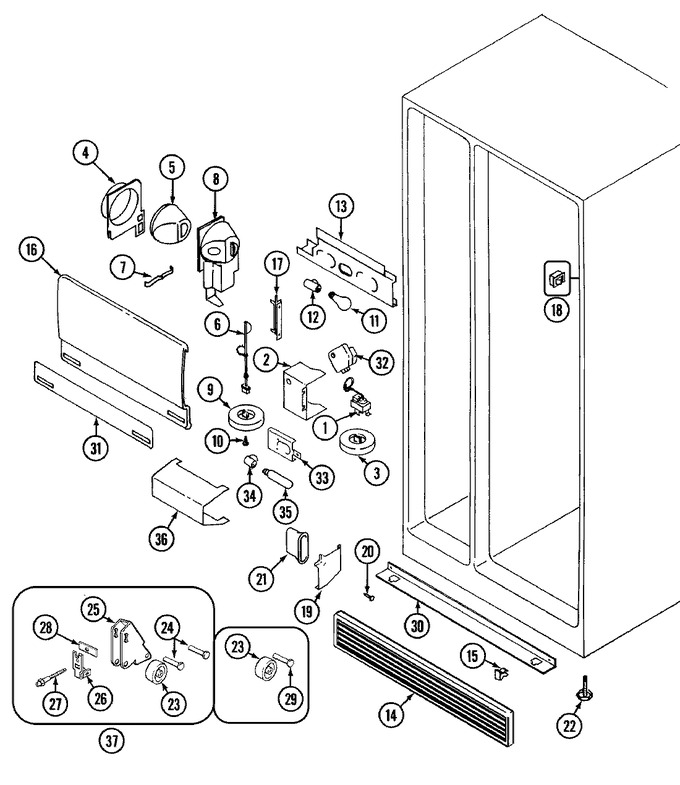 Diagram for JRSD2490TB