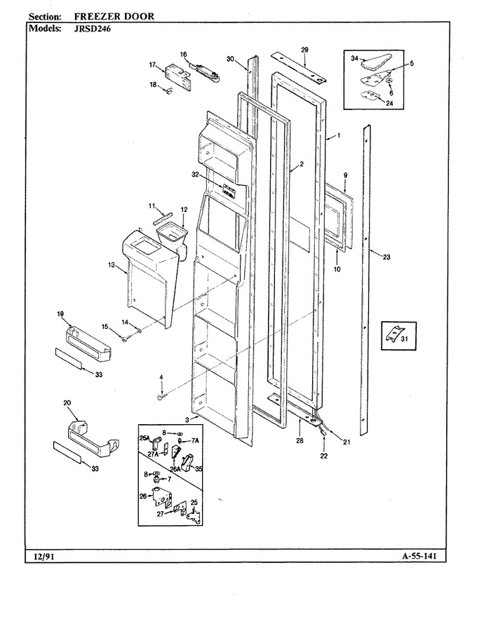 Diagram for JRSD246 (BOM: AQ81B)